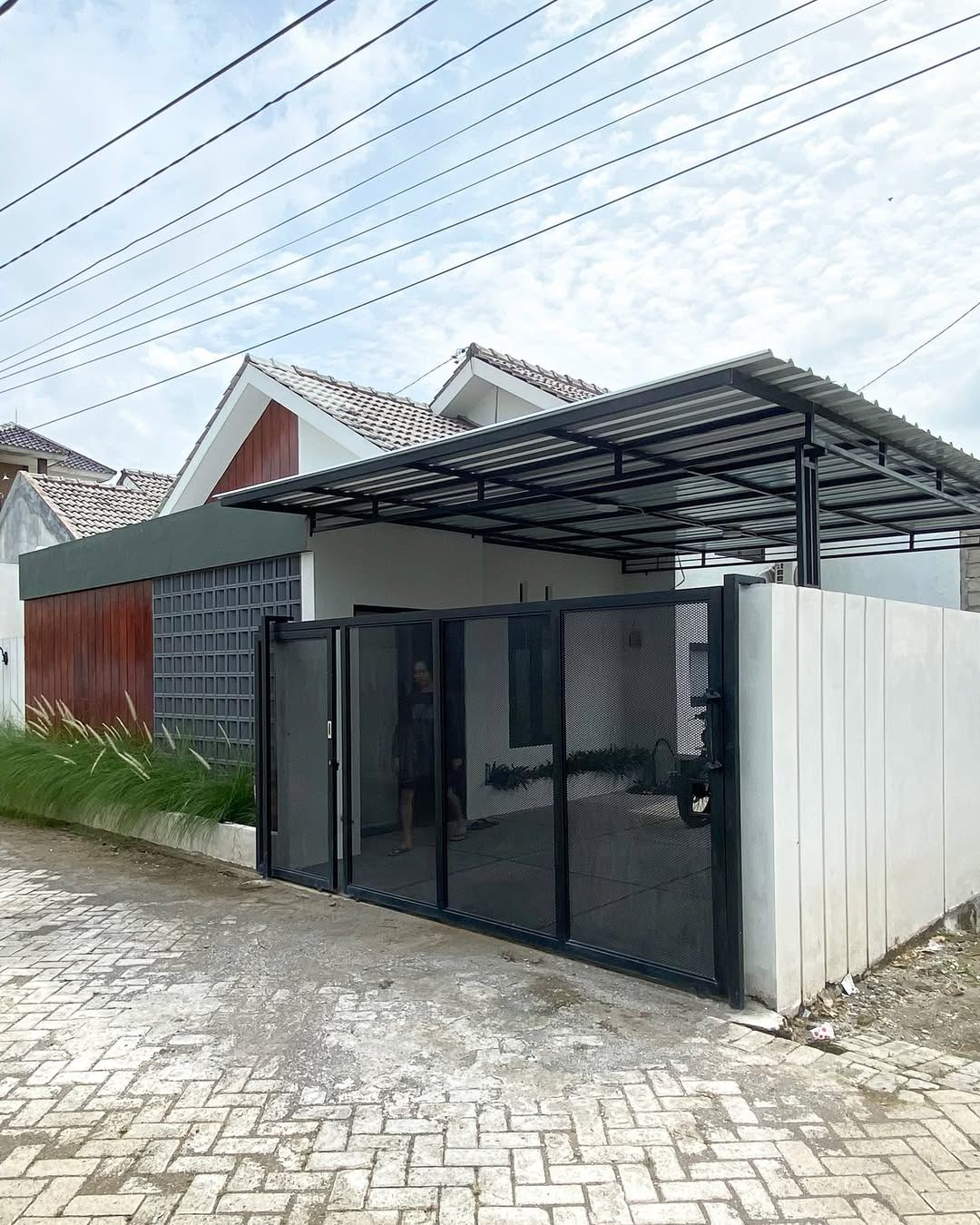 Dinar House - fasad rumah